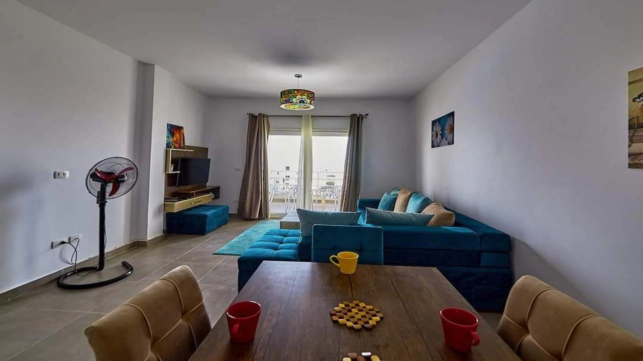 شاليه للايجار فى امواج الساحل الشمالي غرفتين