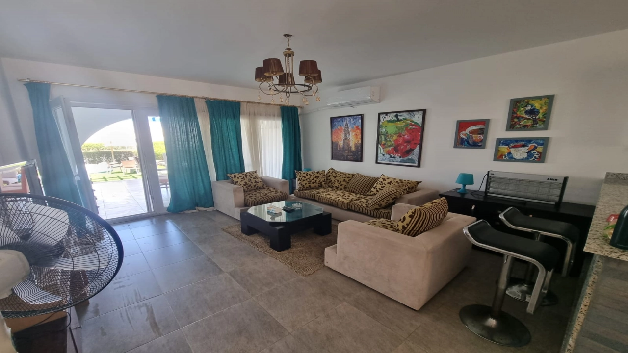 شالية للإيجار في الساحل الشمالي ماونتن فيو 3 غرف