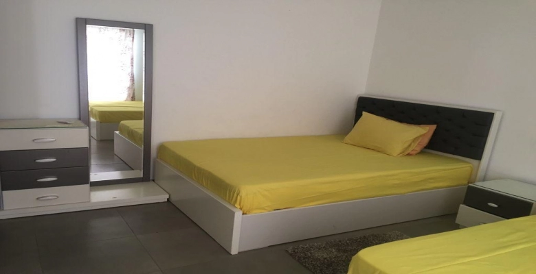 شالية للإيجار في قرية امواج الساحل الشمالي  Chalet for rent in Amwaj North Coast Village