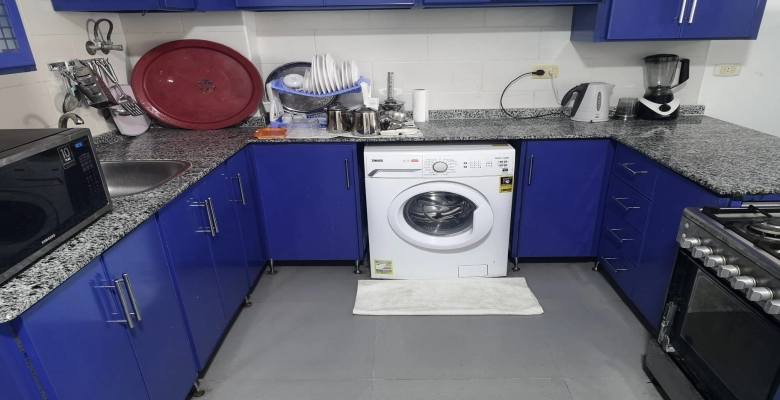 شاليه للإيجار في قرية امواج الساحل الشمالي Chalet for rent in Amwaj North Coast Village