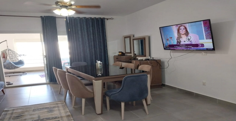 شالية للإيجار في امواج الساحل الشمالي Chalet for rent in Amwaj North Coast