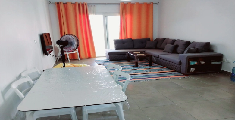 شاليه للإيجار في قرية امواج الساحل الشمالي  Chalet for rent in Amwaj North Coast Village