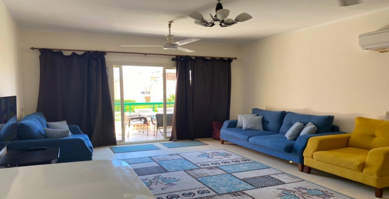 شاليه للإيجار في قرية بلومار الساحل الشمالي Chalet for rent in Blumar Village, North Coast