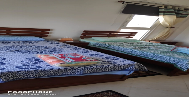 شالية للإيجار في قرية امواج الساحل الشمالي Chalet for rent in Amwaj North Coast Village