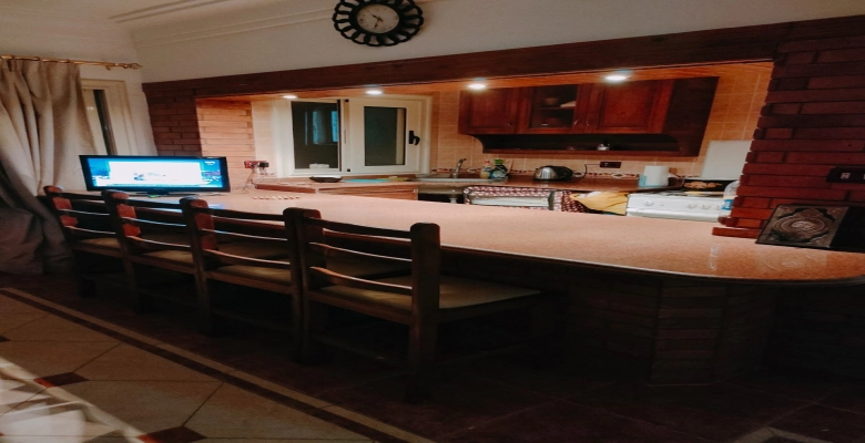 شالية للإيجار في قرية رمسيس الساحل الشماليِ الكيلو 45 Chalet for rent in Ramses Village, North Coast