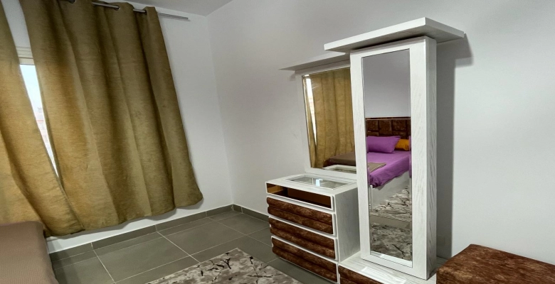 شالية للإيجار في قرية امواج الساحل الشمالي Chalet for rent in Amwaj North Coast Village