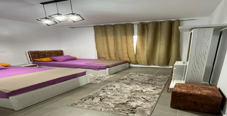 شالية للإيجار في قرية امواج الساحل الشمالي Chalet for rent in Amwaj North Coast Village