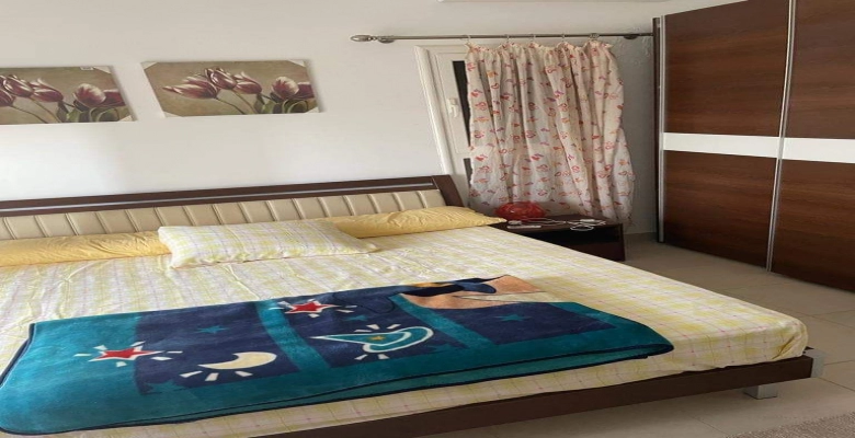 شالية للإيجار في قرية امواج الساحل الشمالي Chalet for rent in Amwaj North Coast Village