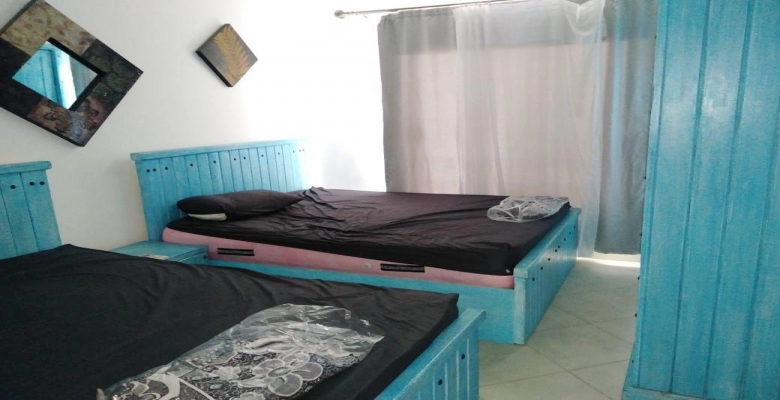 شاليه للإيجار في قرية امواج الساحل الشمالي Chalet for rent in Amwaj North Coast Village