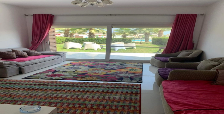 Chalet in Amwaj Village, North Coast شاليه في قريه امواج الساحل الشمالي