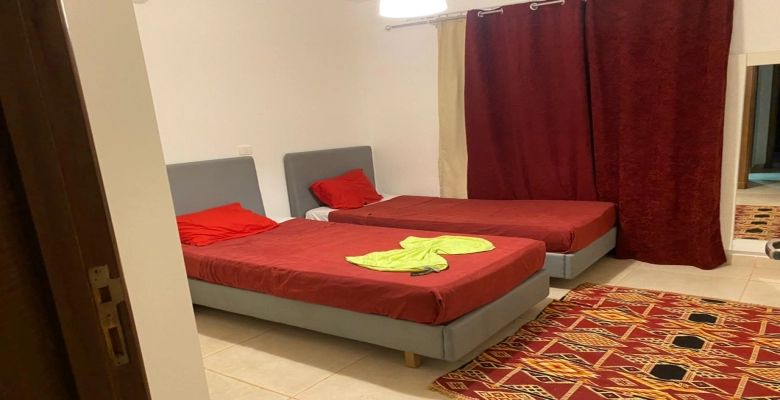 شاليه للايجار بامواج في الساحل الشمالي  Chalet for rent in Amwaj, North Coast