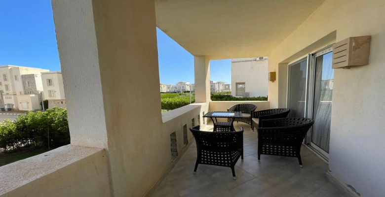 شاليه للايجار بامواج في الساحل الشمالي   Chalet for rent in Amwaj, North Coast