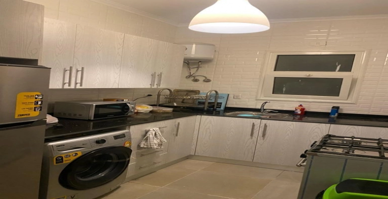 شالية للايجار3  نوم ارضي بحديقة في قرية امواج الساحل الشمالي