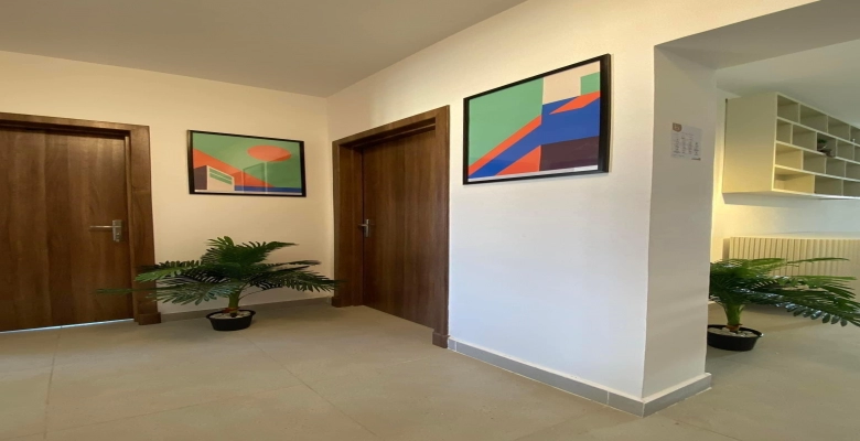 شالية للإيجار في قرية امواج الساحل الشمالي Chalet for rent in Amwaj North Coast Village