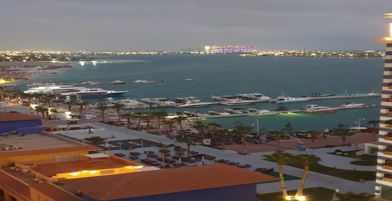 شالية للإيجار في قرية بورتو مارينا الساحل الشمالي