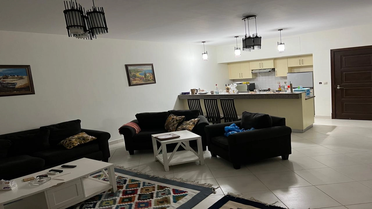 شاليه للايجار في مراسي فيردي ارضي بجاردن غرفتين