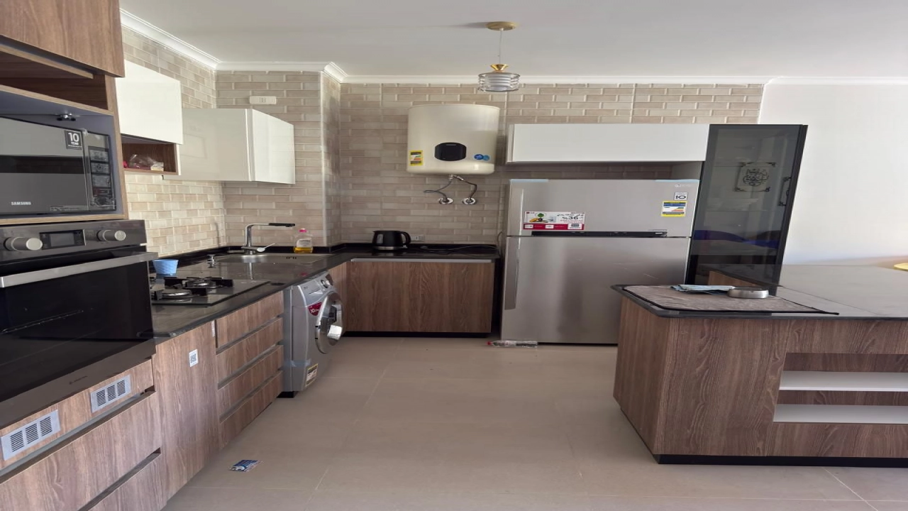 شالية للايجار في جايا راس الحكمة ارضي بجاردن 3غرف