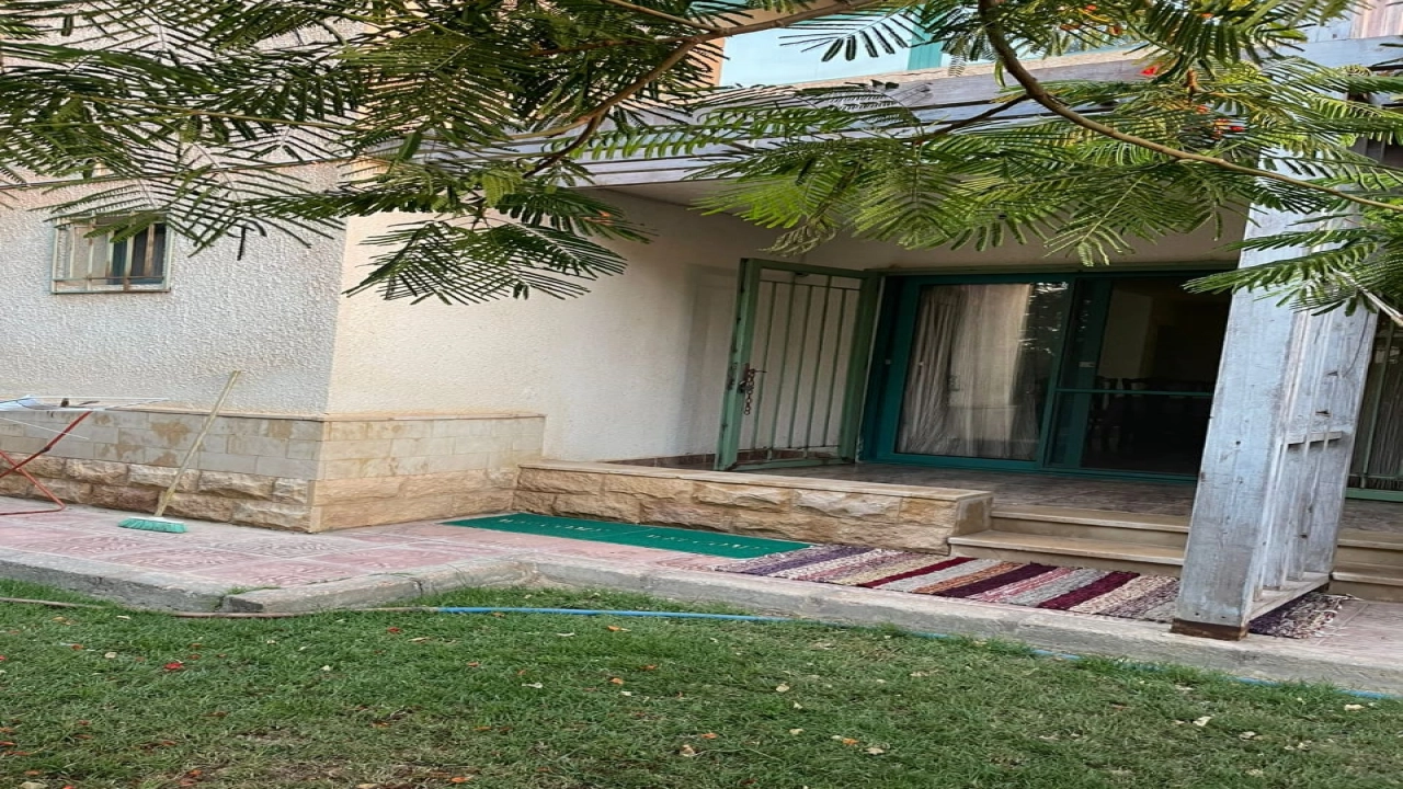 شالية للايجار في مينا4 ارضي بجاردن 3غرف