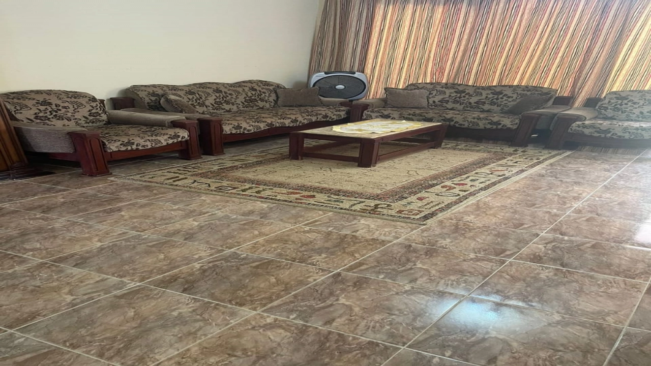 شالية للايجار في مينا4 ارضي بجاردن 3غرف