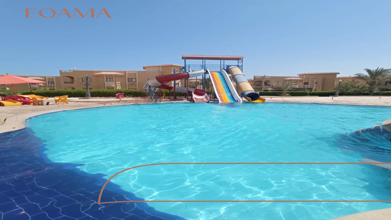 ايجار شالية بقريه اكواريوس العين السخنة 3 غرف