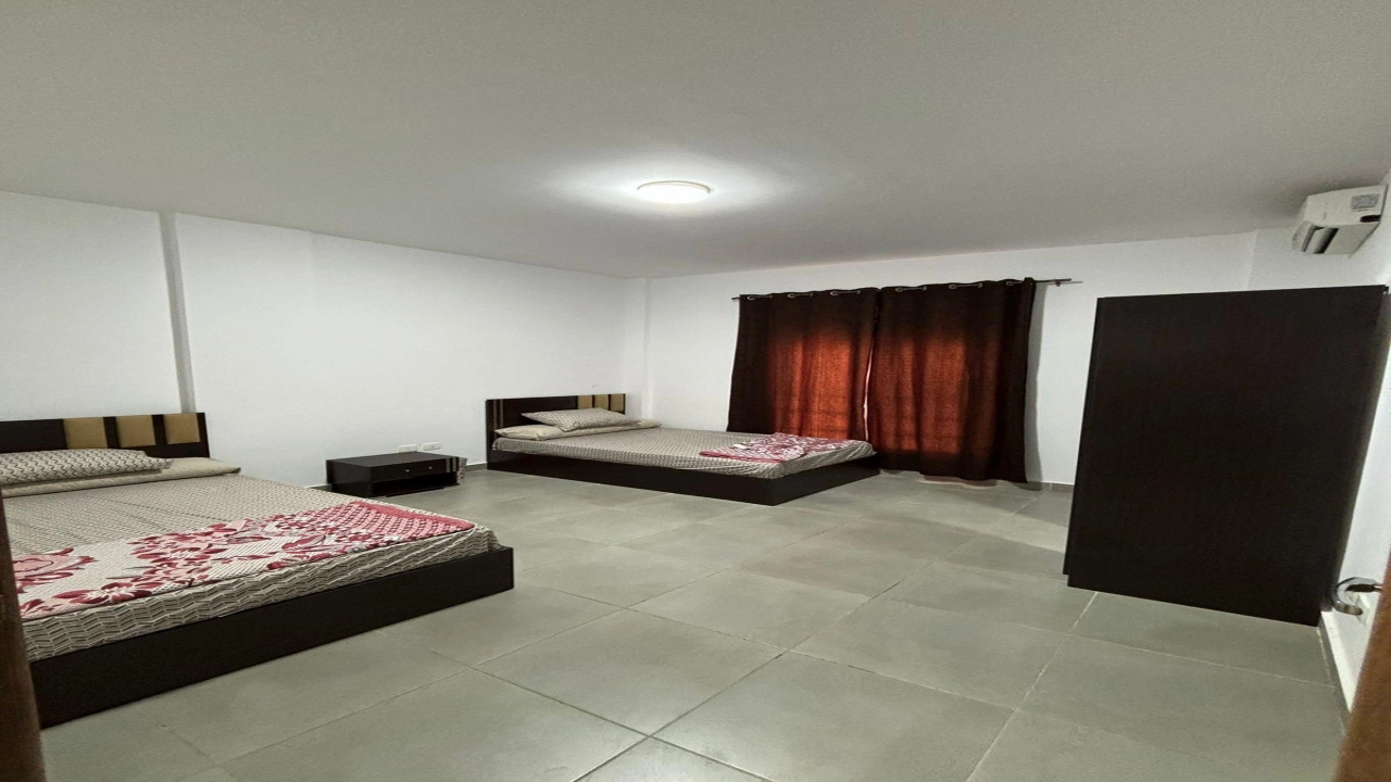 شالية للايجار3  نوم اراضي بحديقة في قرية امواج الساحل الشمالي