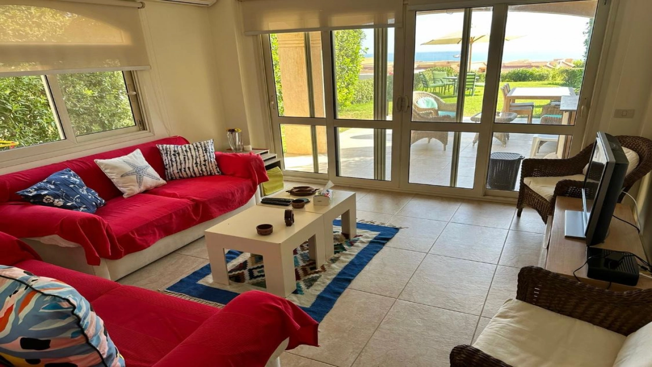 شاليه للايجار في تلال الساحل الشمالي 3غرف