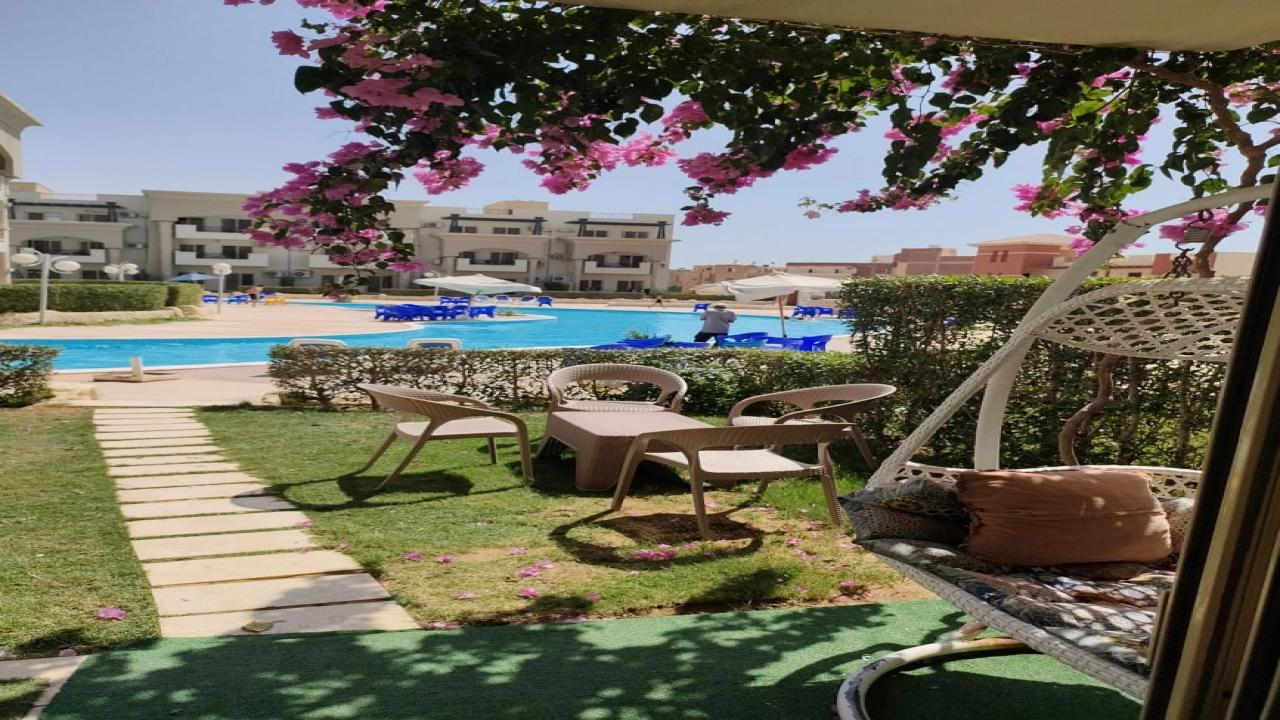 شاليه للإيجار في العين السخنة قرية لاسرينا ميني ايجيبت  2 غرفه نوم